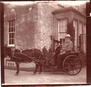 corr3-Charles Robt and joan in trap c1895